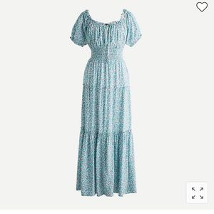 JCrew Maxi peasant style maxi dress. Sz 6